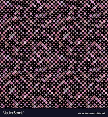 Seamless geometrical dot pattern background vector image