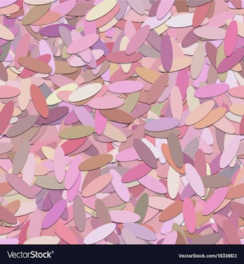 Seamless geometrical ellipse background pattern vector image