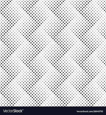 Seamless geometrical monochrome circle pattern vector image