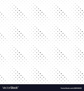 Seamless geometrical monochrome circle pattern vector image