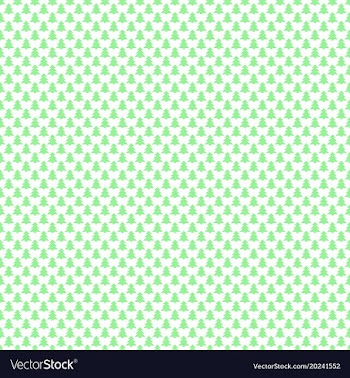 Seamless geometrical pine tree forest pattern vector image