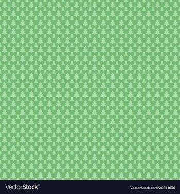 Seamless geometrical pine tree forest pattern vector image