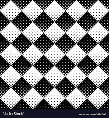 Seamless geometrical rounded diagonal square vector image