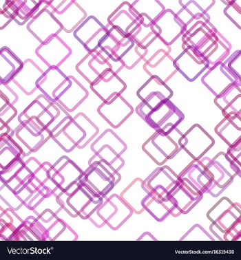 Seamless geometrical square background pattern vector image