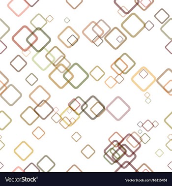 Seamless geometrical square pattern background vector image
