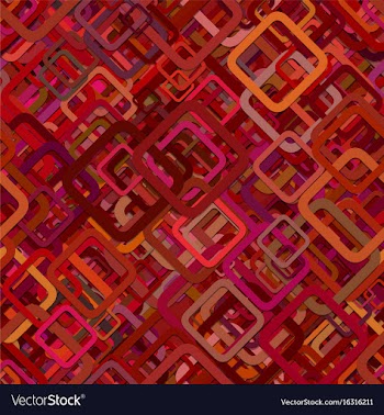 Seamless geometrical square pattern background vector image