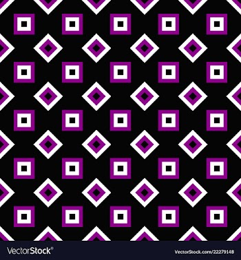 Seamless geometrical square pattern background vector image