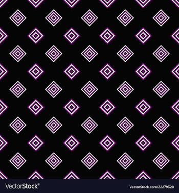 Seamless geometrical square pattern background vector image