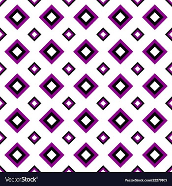 Seamless geometrical square pattern design vector image