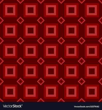 Seamless geometrical square pattern design vector image