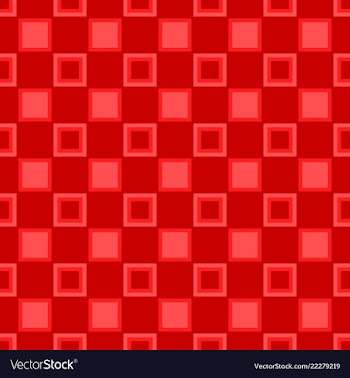 Seamless geometrical square pattern design vector image