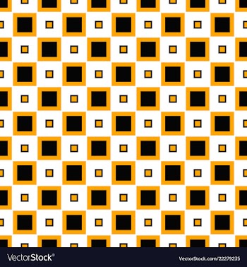Seamless geometrical square pattern design vector image