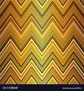 Seamless golden striped pattern vector image