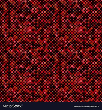 Seamless gradient dot pattern background vector image