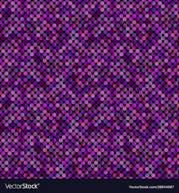 Seamless gradient geometrical dot pattern vector image