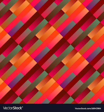 Seamless gradient geometrical rectangle pattern vector image