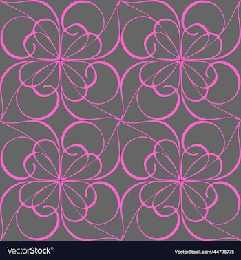 seamless graphic abstract tile pattern pink