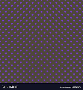 Seamless heart pattern background - valentines day vector image