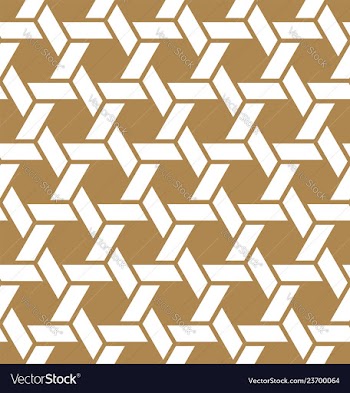 Seamless japanese pattern kumiko for shoji vector image