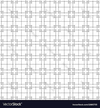 Seamless japanese pattern shoji kumiko in black vector image