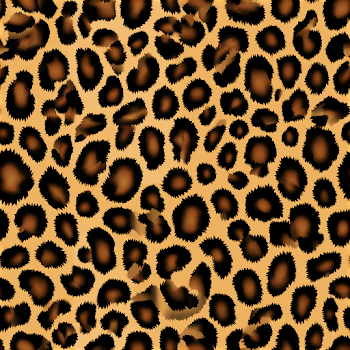 Seamless Leopard Print Pattern