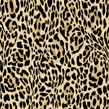 Seamless Leopard Print Textile Pattern