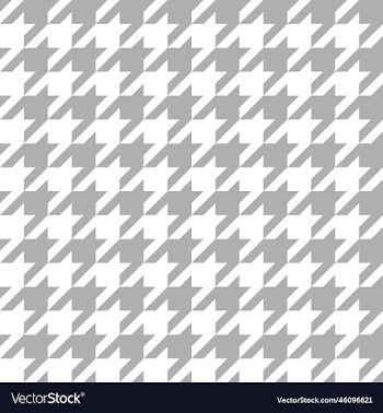 seamless light gray and white houndstooth pattern