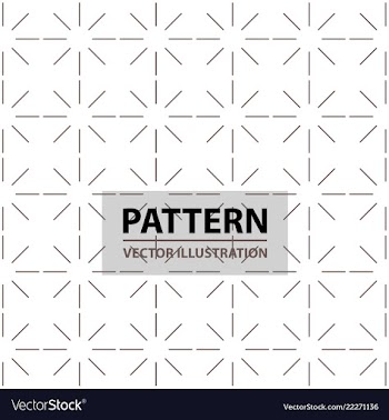 Seamless linear pattern with thin lines abstract vector image