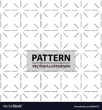 Seamless linear pattern with thin lines abstract vector image
