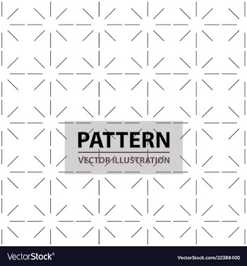 Seamless linear pattern with thin lines abstract vector image