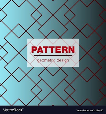 Seamless linear pattern with thin poly lines and vector image