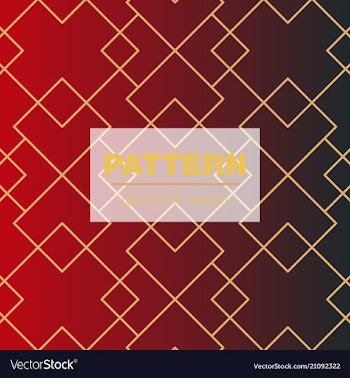 Seamless linear pattern with thin poly lines and vector image