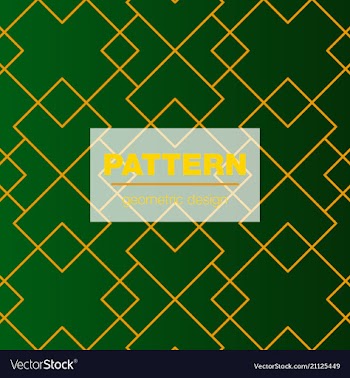 Seamless linear pattern with thin poly lines and vector image