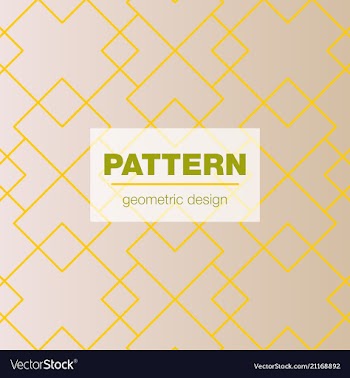 Seamless linear pattern with thin poly lines and vector image