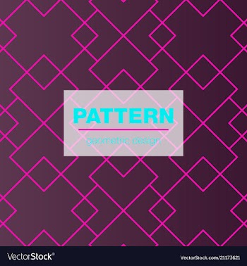 Seamless linear pattern with thin poly lines and vector image