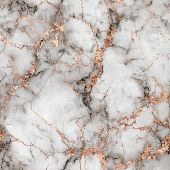 Seamless Luxury White Marble and Rose Gold Texture