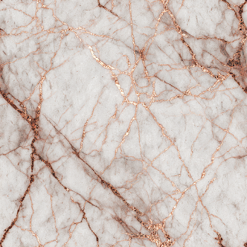 Seamless Luxury White Marble with Rose Gold Veins