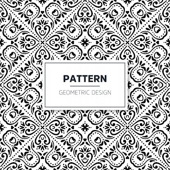 Seamless mandala pattern Free Vector