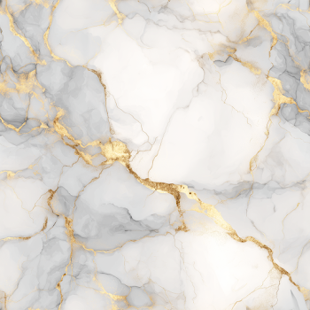 Seamless Marble Texture with Gold Accents