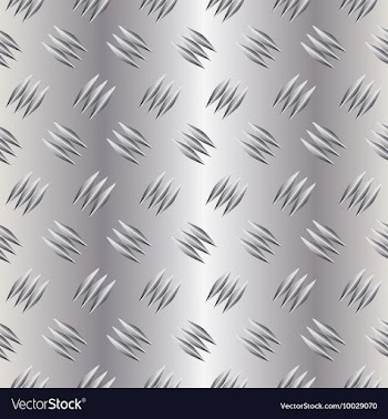 Seamless metal background vector image