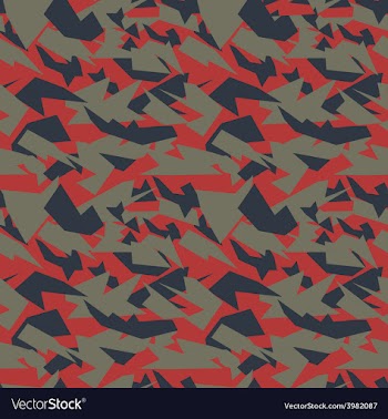 Seamless military camouflage texture vector image