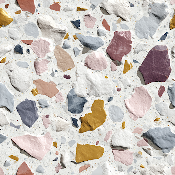 Seamless Modern Terrazzo Marble Texture