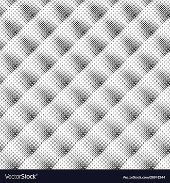 Seamless monochrome diagonal square pattern vector image
