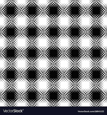 Seamless monochrome geometrical diagonal square vector image