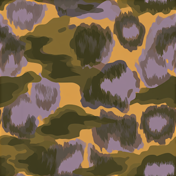 Seamless Organic Camouflage Pattern