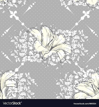 Seamless paisley pattern vector image