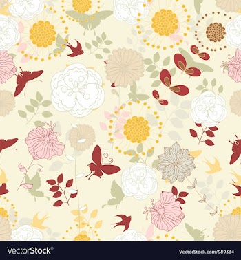 Seamless paisley pattern vector image