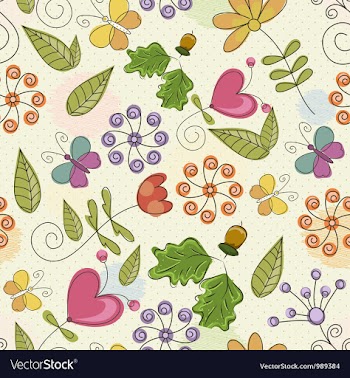 Seamless paisley pattern vector image
