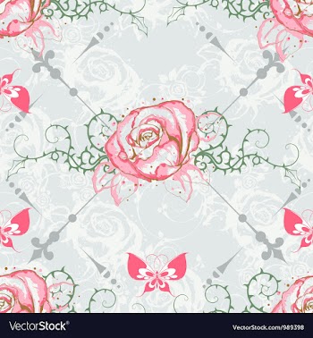 Seamless paisley pattern vector image