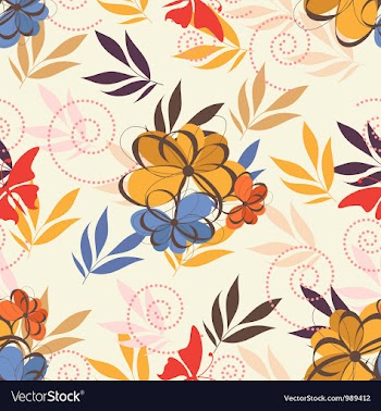 Seamless paisley pattern vector image